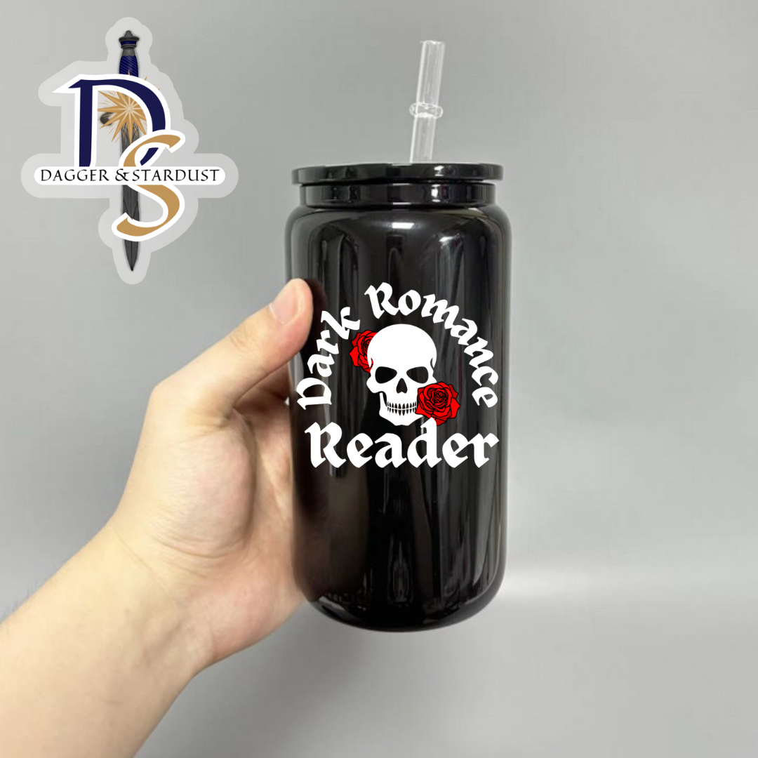 Dark Romance Reader Glass Mug