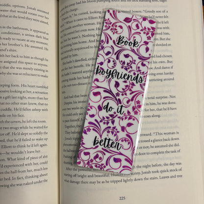 Book Boyfriends Foiled Bookmark