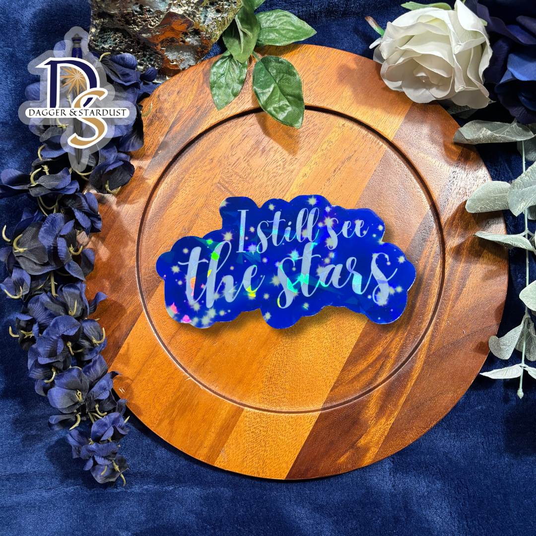 See the Stars Holographic Sticker