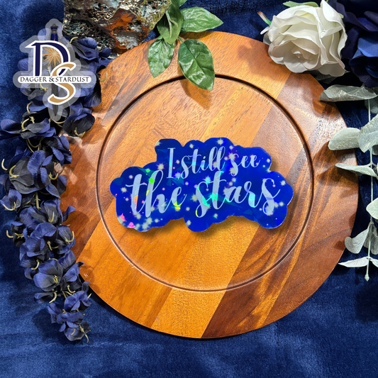 See the Stars Holographic Sticker