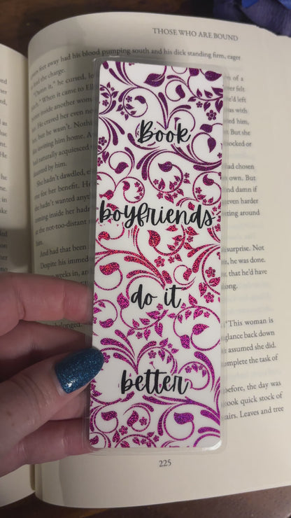 Book Boyfriends Foiled Bookmark